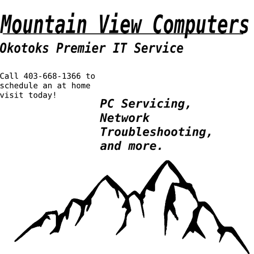 Mountain View Computers IT Services Banner